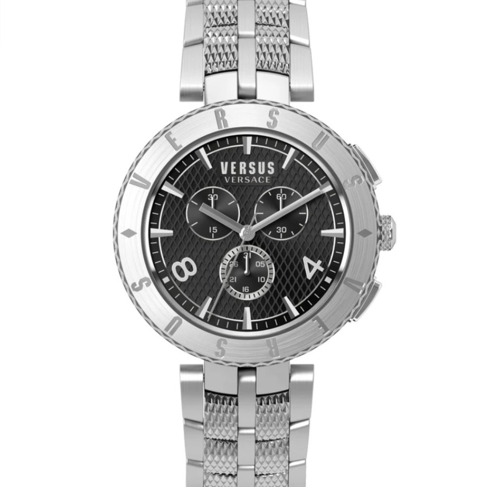 Versace Versus 44mm Silver Watch